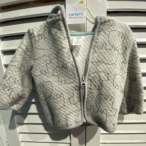 Carters 3M bear sweater
